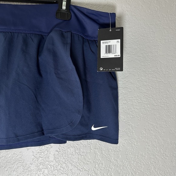 NWT Nike Swim Essential Woman's Boardskirt Midnight Navy XXL Skort Skirt‎ - Picture 9 of 12
